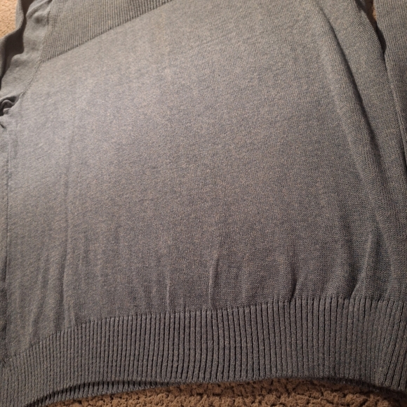 Club Room Men's Ribbed Four-Button Sweater, Blue Wing Hthr, Size XL NWT - Picture 16 of 16